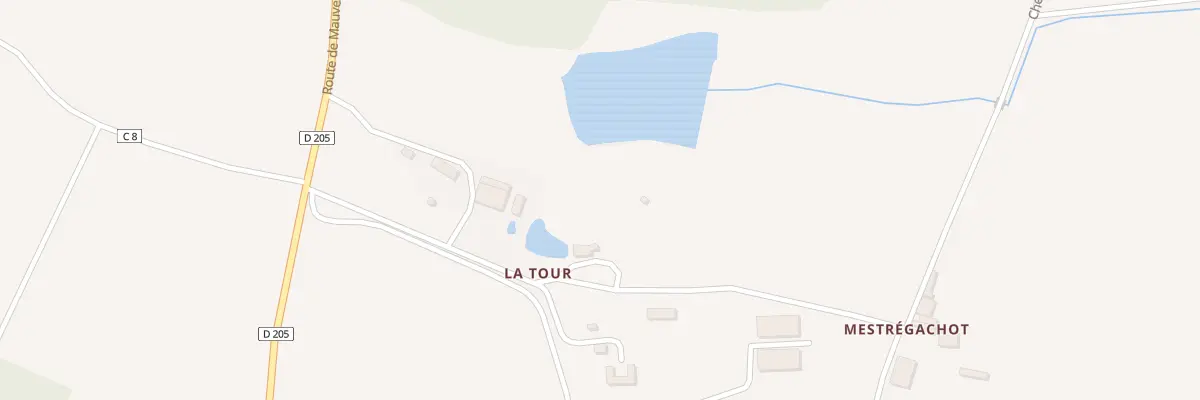 Plan du 1083 Rte de Mauvezin à Sarrant