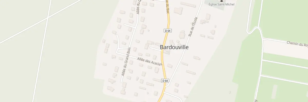Plan du 178 Rue du Bac à Bardouville