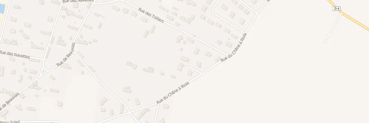 Plan du 22A Rue du Chêne à Riole à Luneray
