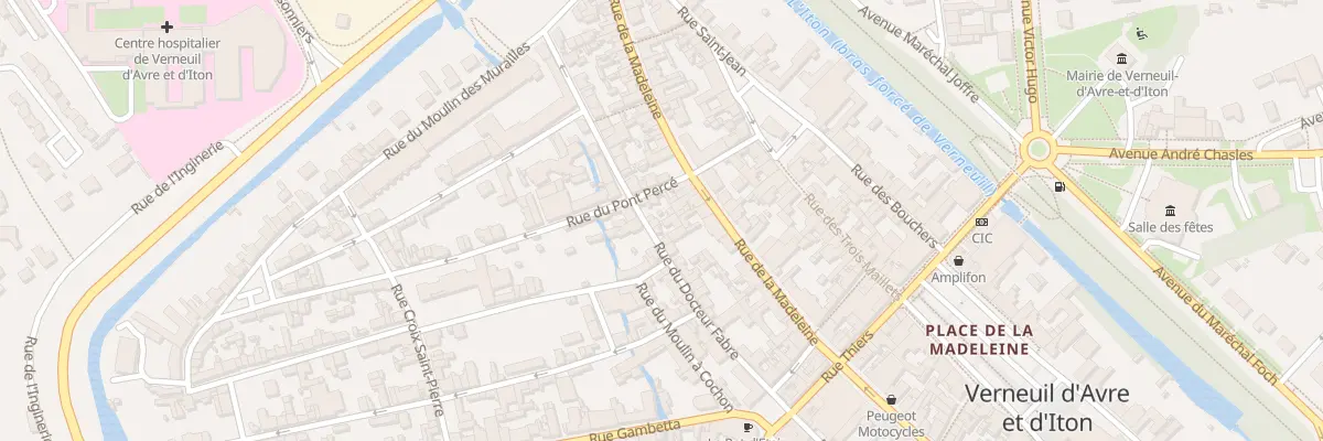 Plan du 155 Rue du Docteur Fabre à Verneuil d’Avre et d’Iton