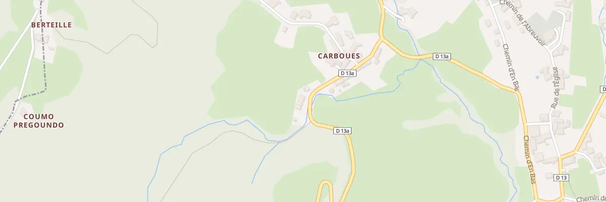 Plan du 29 Garrabe à Fougaron