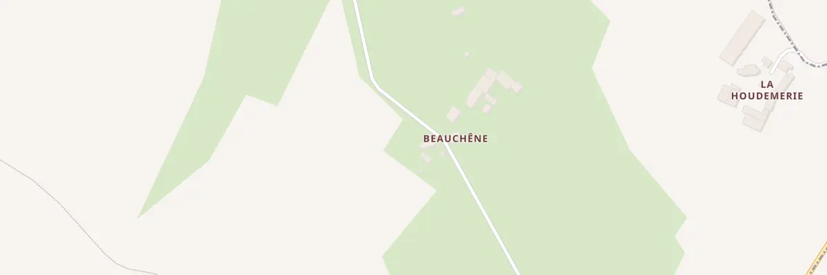 Plan du 2 Beauchene à Vichères