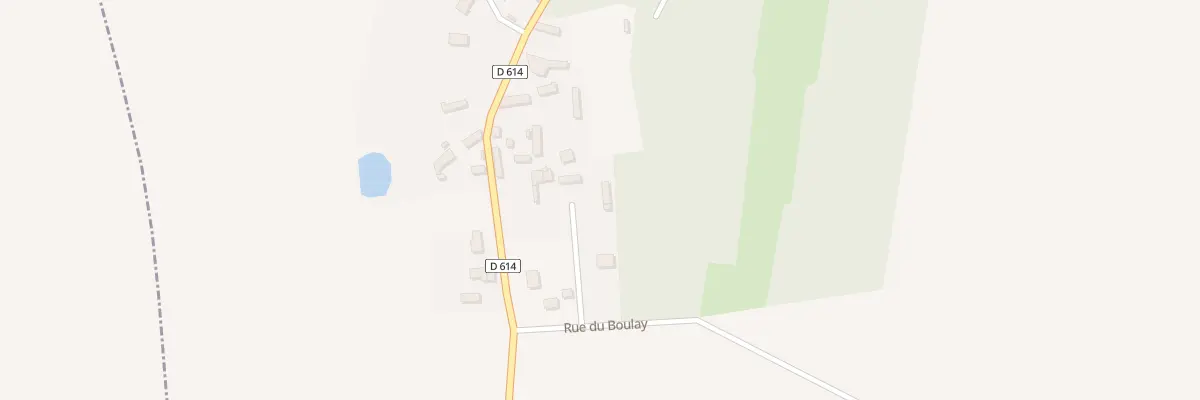 Plan du 2 Rue du Boulay à Faverolles-la-Campagne