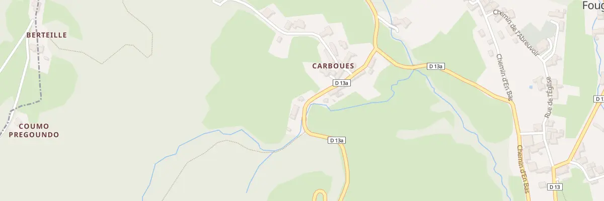 Plan du 28A Carboues Hameau à Fougaron