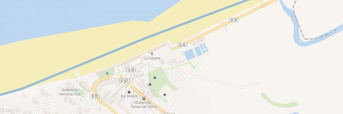 Plan du 214 Rue du Front de Mer à Quiberville-sur-Mer