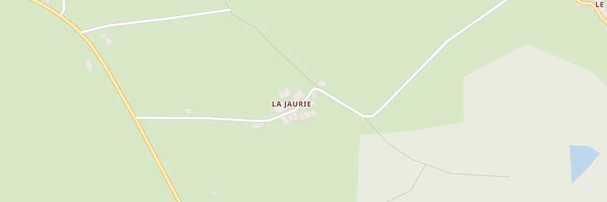 Plan du 5137 La Jaurie à Champagnac-la-Rivière