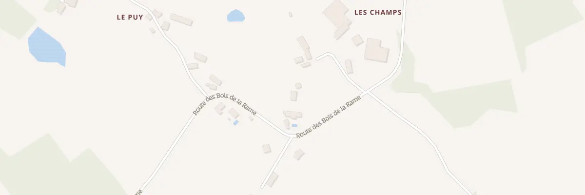 Plan des Champs à Chalais