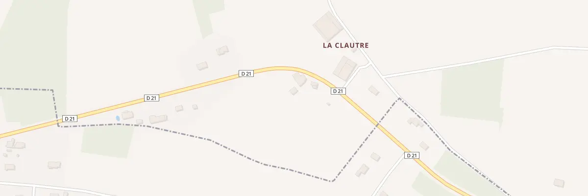 Plan du 5061 La Clautre à Saint-Martin-de-Jussac
