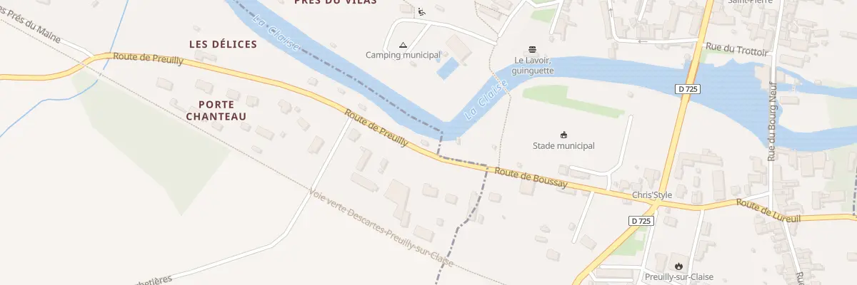 Plan du 19 Cr Les Delices Porte Chanteau à Boussay