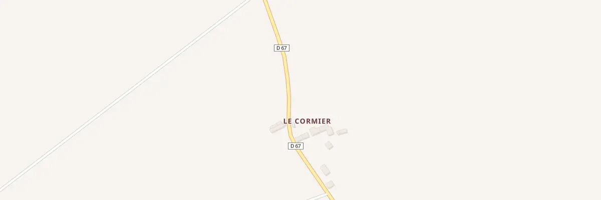 Plan du 2 Le Cormier à Prunay-Cassereau