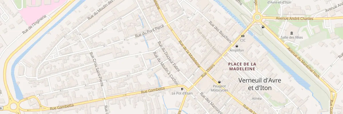 Plan du 223 Rue du Docteur Fabre à Verneuil d’Avre et d’Iton