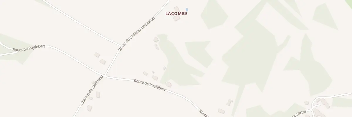 Plan du 1241 Rte du Château de Laxion à Corgnac-sur-l’Isle