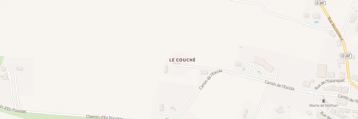 Plan du 5041 Au Couche à Noilhan