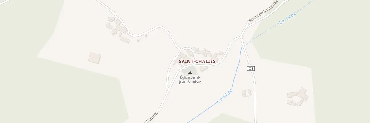 Plan du 3688 Rte des Sources à Blanquefort-sur-Briolance