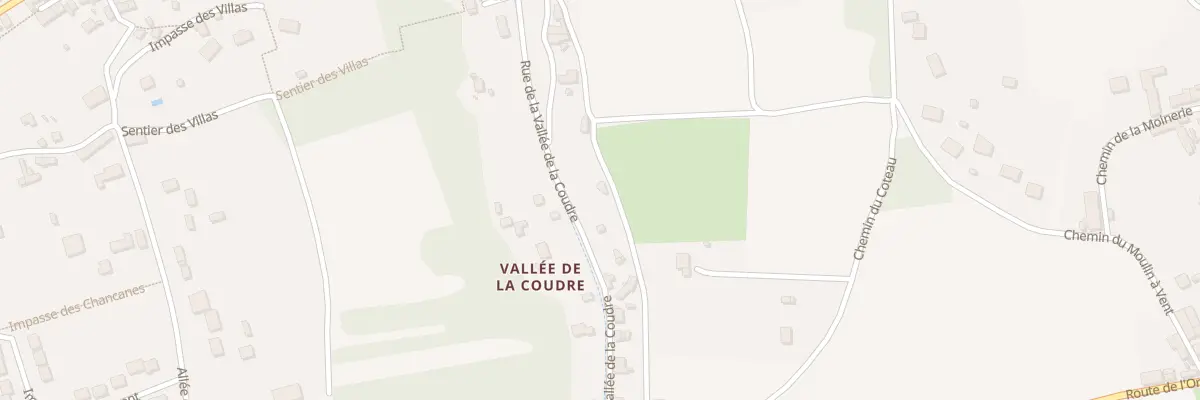 Plan du 5046 Rue Vallee de la Coudre à Lussault-sur-Loire
