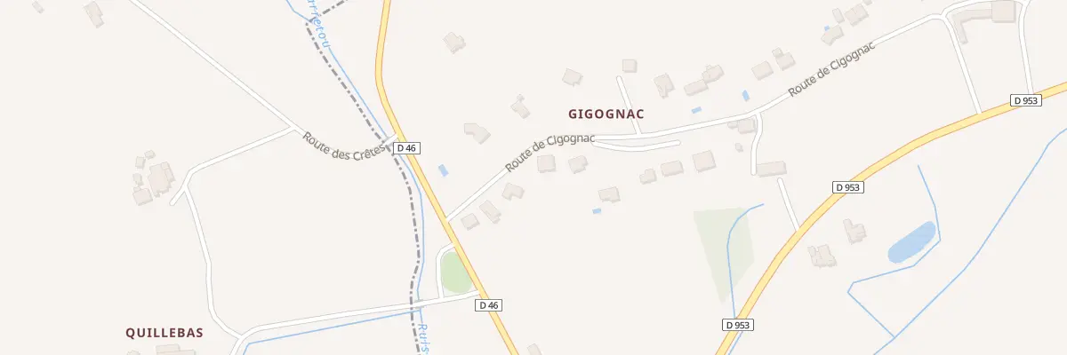 Plan du 511 Rte de Cigognac à Saint-Clair