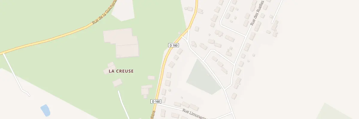 Plan du 4 Rue de la Choupardière à Choue
