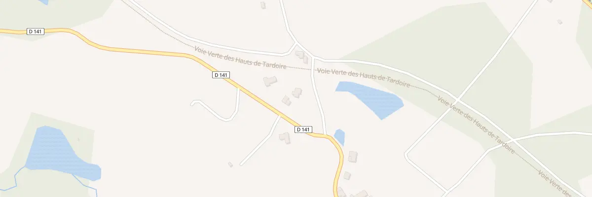 Plan du 1 Les Genets à Champagnac-la-Rivière