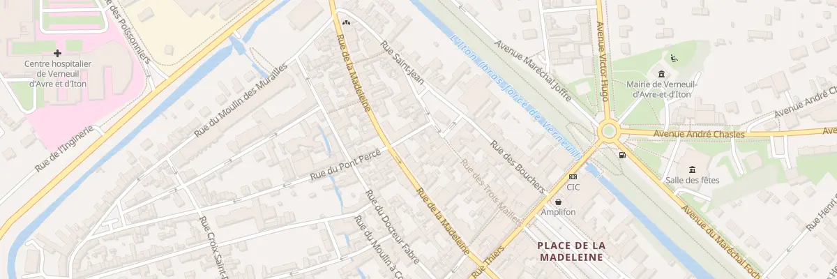 Plan du 76 Rue du Télégraphe à Verneuil d’Avre et d’Iton