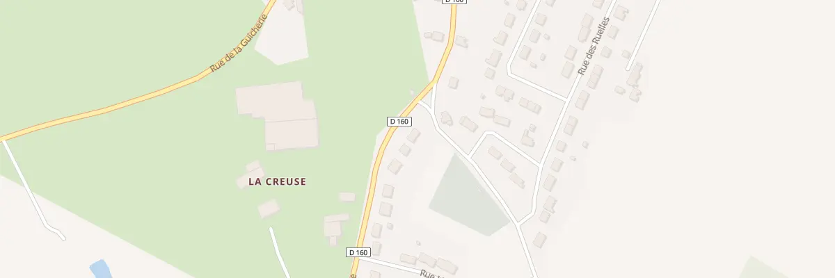 Plan du 2 Rue de la Choupardière à Choue