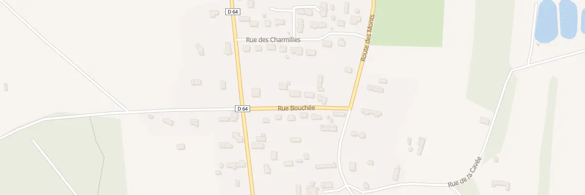 Plan du 97 Rue Bouchée à Bardouville