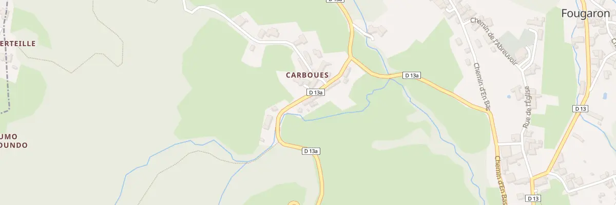 Plan du 28 Carboues Hameau à Fougaron