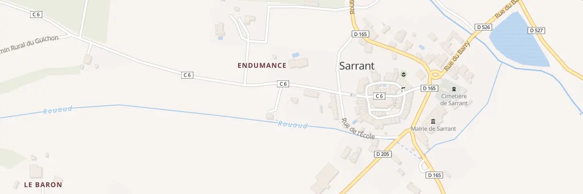 Plan du 65 Rte d’En Galaubet à Sarrant