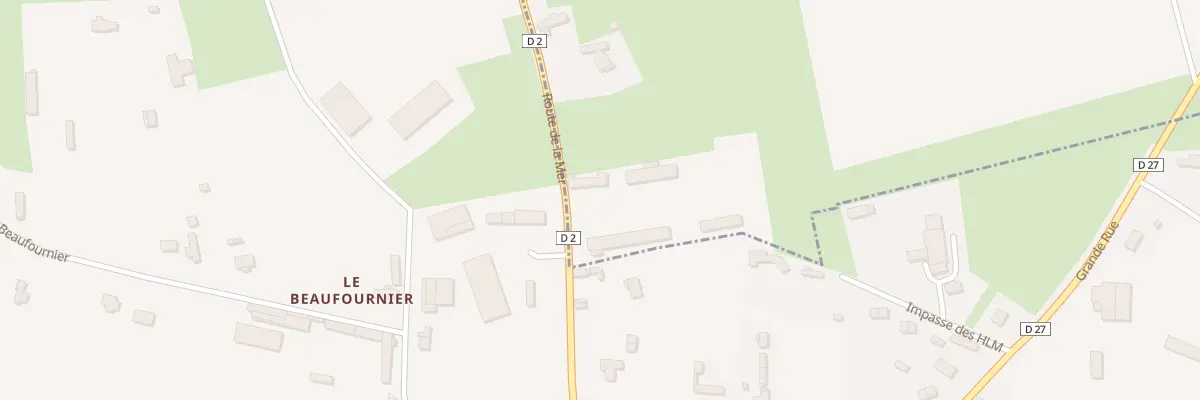 Plan du 562 Rte de la Mer à Saint-Denis-d’Aclon
