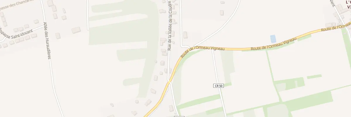 Plan du 23 Rue Vallee de la Coudre à Lussault-sur-Loire