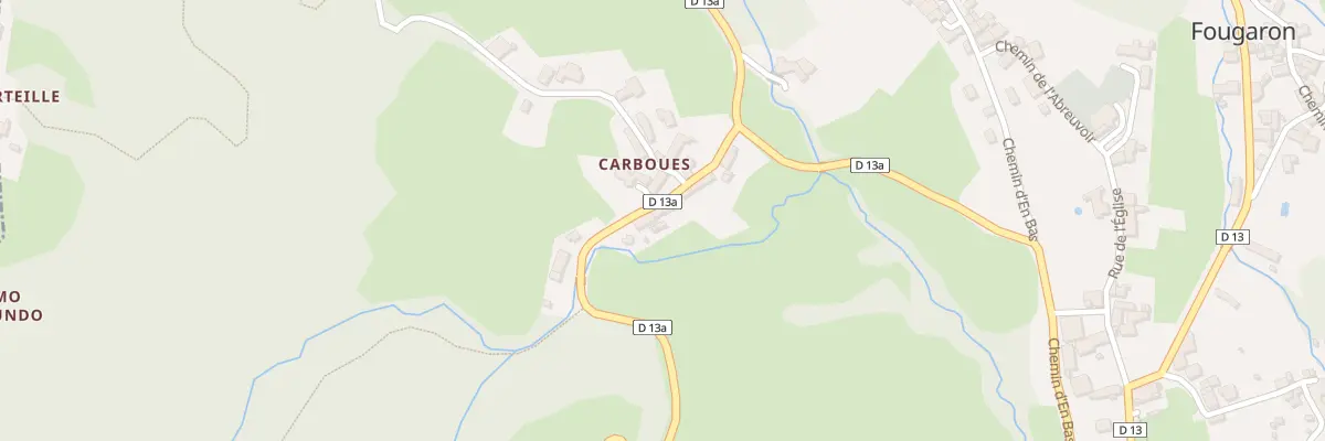 Plan du 27 Carboues Hameau à Fougaron