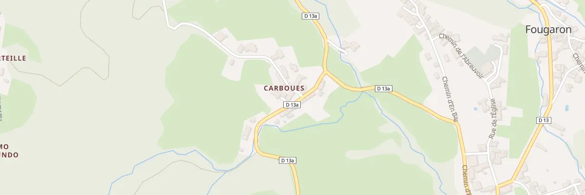 Plan du 22 Carboues Hameau à Fougaron