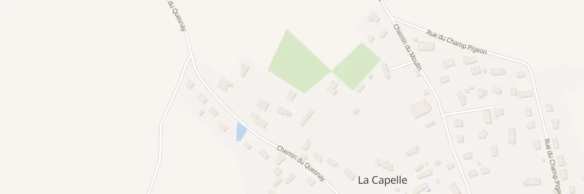Plan du 539 Che du Quesnay - Bosc Roger à Bosroumois