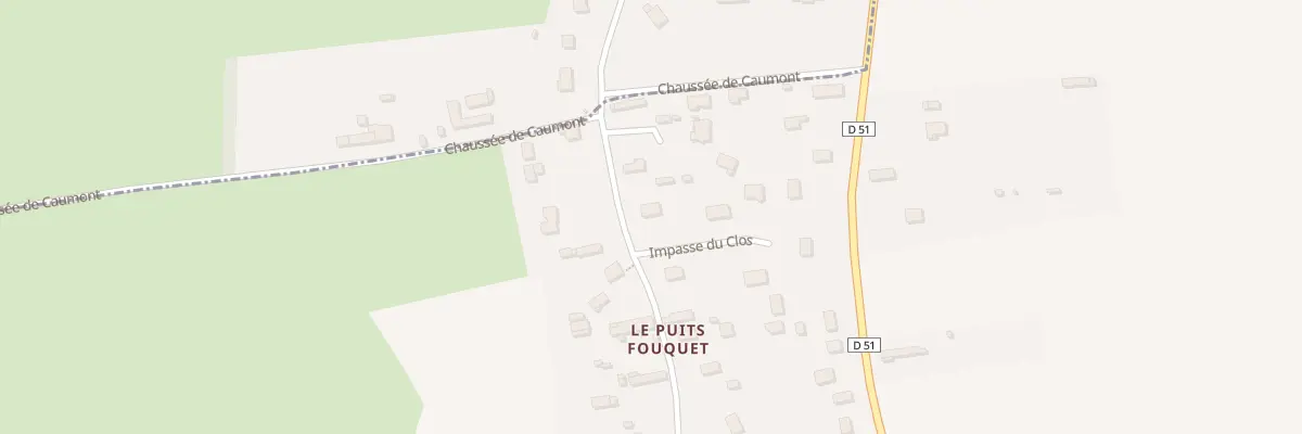 Plan du 1 Imp des Clos à Sahurs