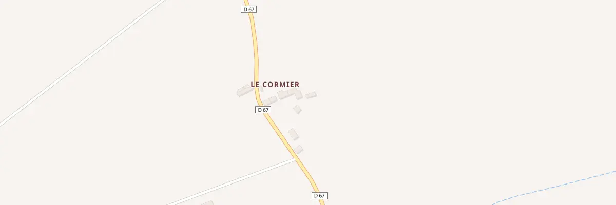 Plan du 3 Le Cormier à Prunay-Cassereau