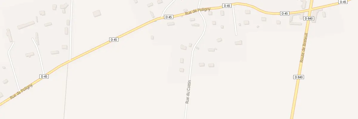Plan du 4 Rue du Cottin à Marbois