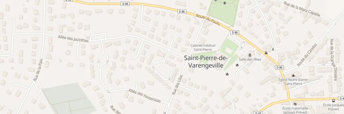 Plan du 45 Rue des Glycines à Saint-Pierre-de-Varengeville