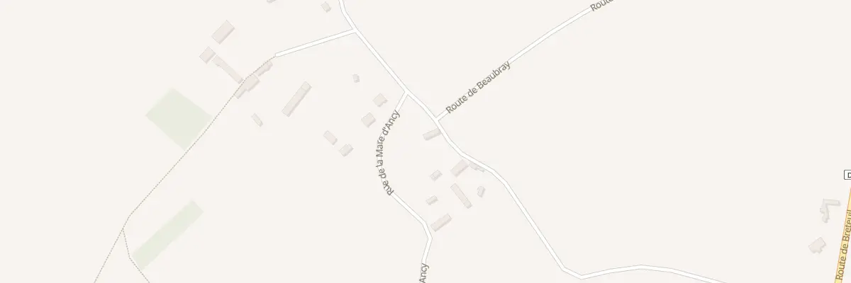 Plan du 3 Rte de Beaubray à Marbois