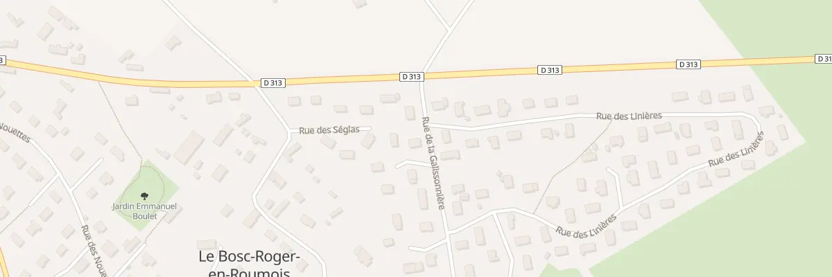 Plan du 39 Rue de la Galissonniere à Bosroumois