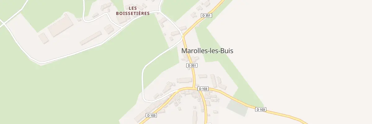 Plan du 2 Rue du Ruisseau à Marolles-les-Buis