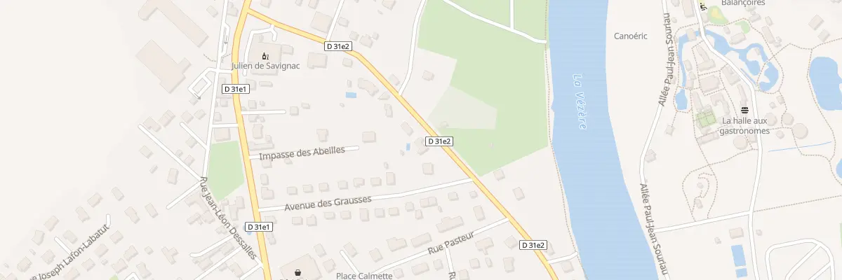 Plan du 278 Rue de Proumeyssac au Bugue