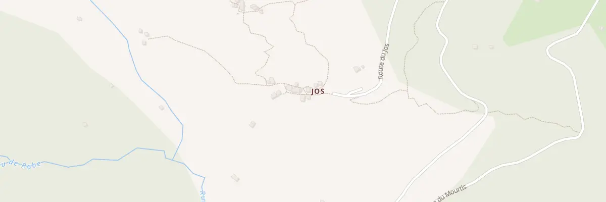 Plan du 217 Jos à Sentein