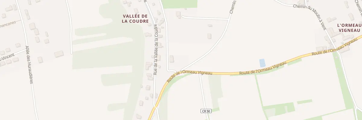 Plan du 1 Rte de l’Ormeau Vigneau à Lussault-sur-Loire