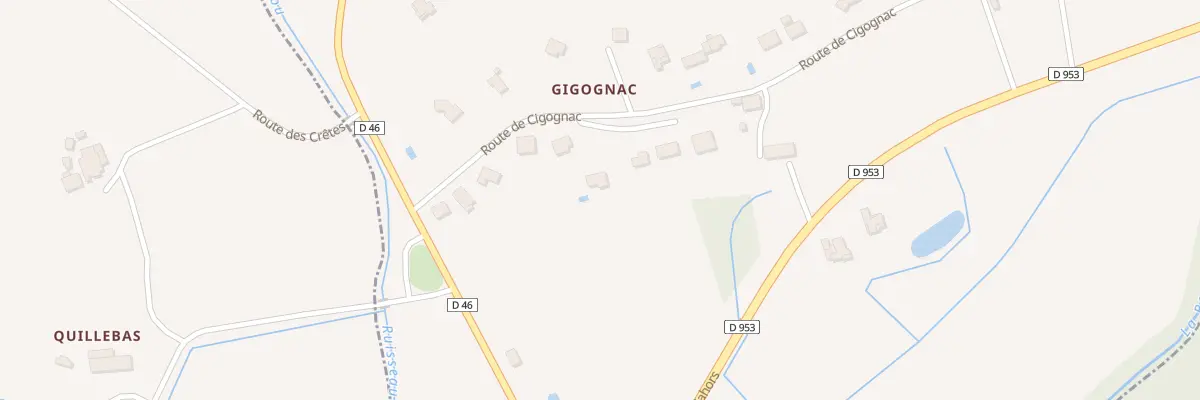 Plan du 465 Rte de Cigognac à Saint-Clair
