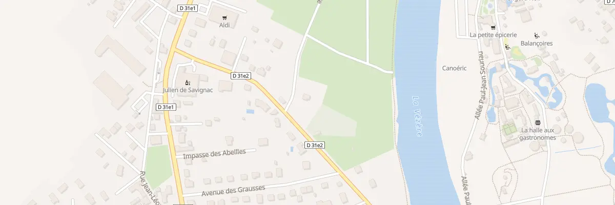 Plan du 60 Rue de Proumeyssac au Bugue