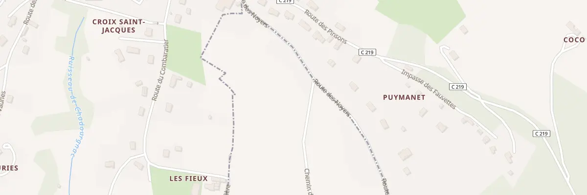 Plan du 147A Le Roujallet à Eyzerac