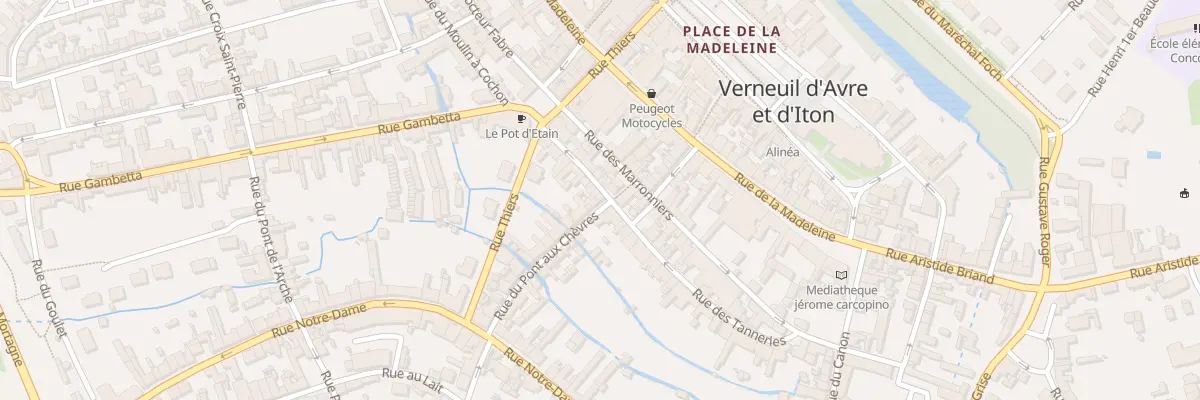 Plan du 66 Rue des Tanneries à Verneuil d’Avre et d’Iton