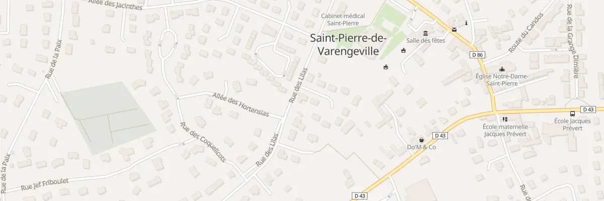 Plan du 18 All des Primevères à Saint-Pierre-de-Varengeville