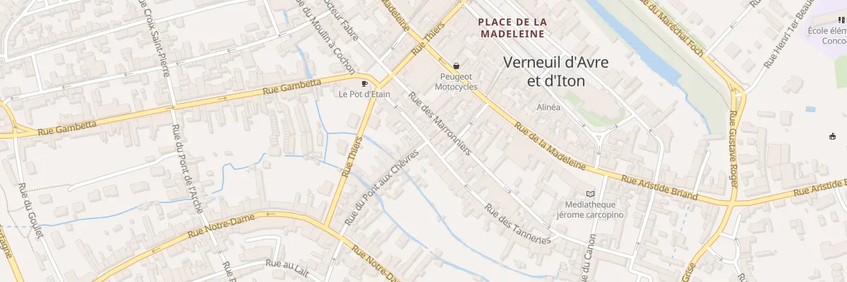 Plan du 141 Rue du Pont aux Chèvres à Verneuil d’Avre et d’Iton
