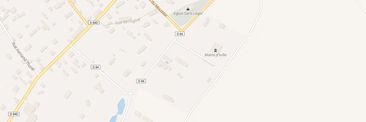 Plan du 5 Rue du Cirque Bouthor à Iville