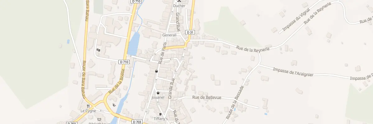 Plan du 12 Rue des Ors au Bugue
